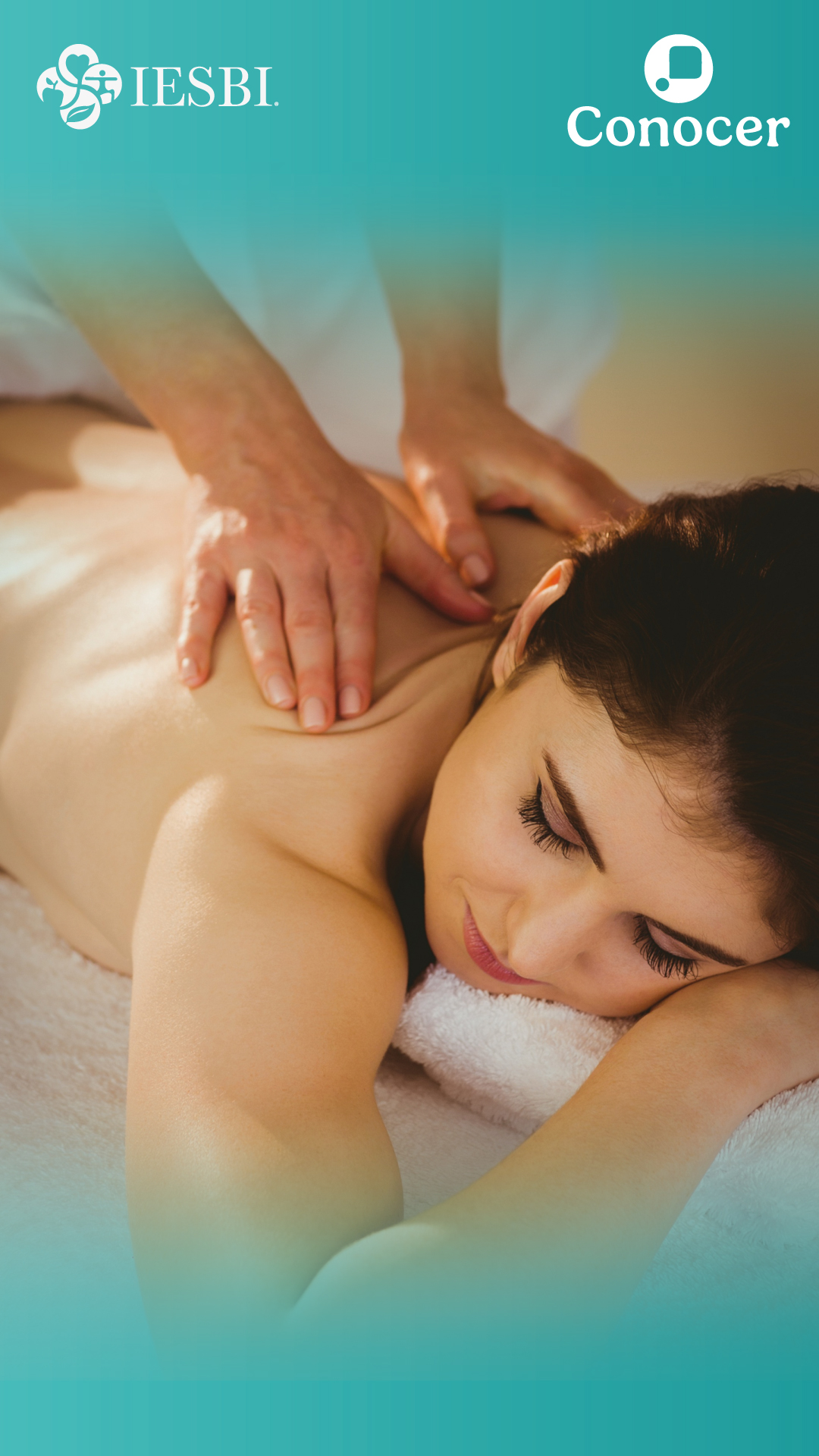 Aplicación de masaje holístico